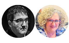 Dani Viñuales y Pilar Villellas